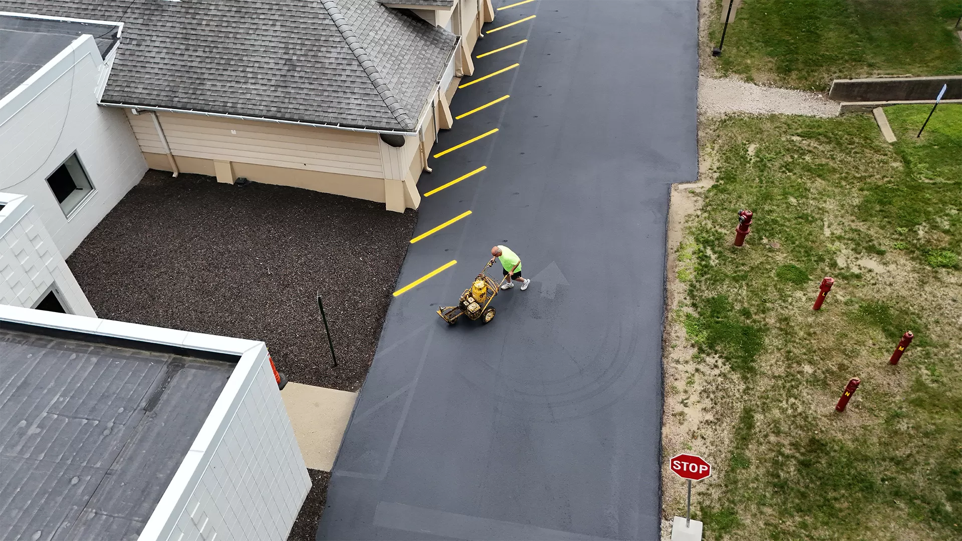 Commercial Line Striping Asphalt Company Near Me